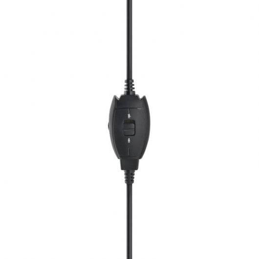 Bluestork MC-201 Auriculares con Micrófono Negro/Plata