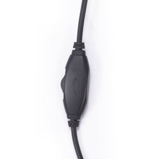 CoolBox CoolChat 3.5 Auriculares con Micrófono Negro/Plata