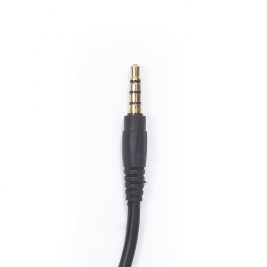 CoolBox CoolChat 3.5 Auriculares con Micrófono Negro/Plata