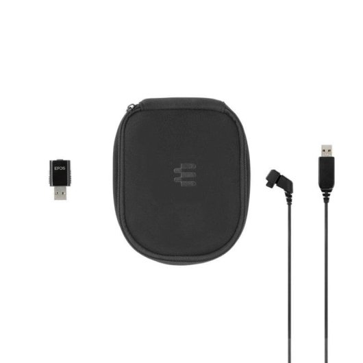 Auriculaires Epos Impact SDW 5061 sans fil DECT pour centres d'appels avec réduction de bruit noirs