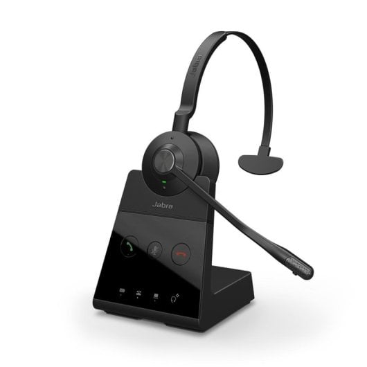 Auriculaires Jabra Engage 65 Mono sans fil DECT pour bureau avec annulation de bruit, noir