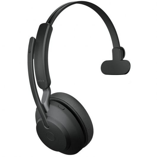Jabra Evolve2 65 Mono USB-C UC Auriculares Inalámbricos + Base de Carga USB-A