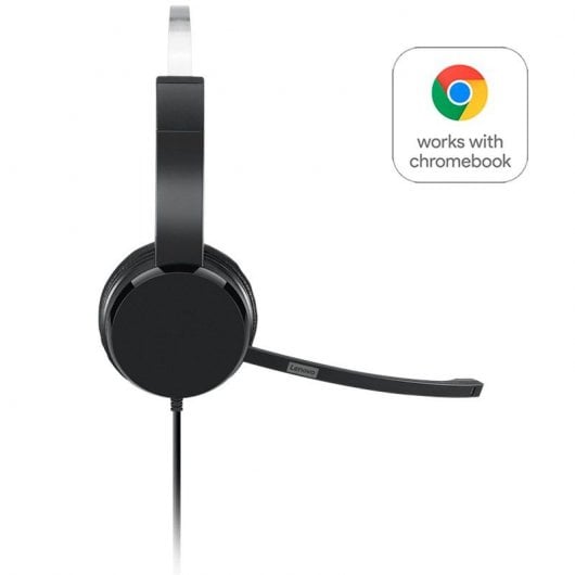 Lenovo 100 Mono Auricular USB Negro