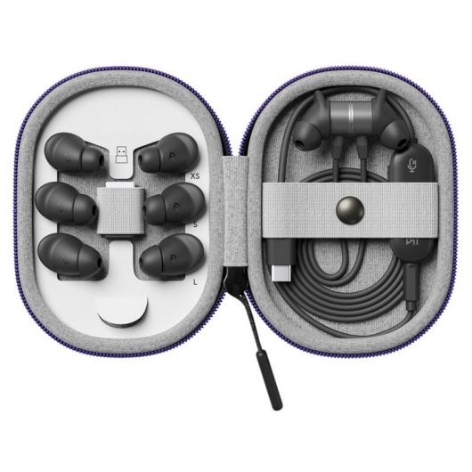 Logitech Zone Wired Earbuds UC Auriculares USB-C Grafito
