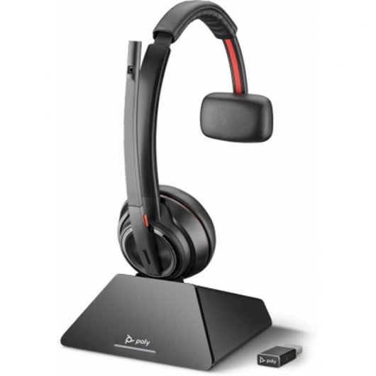 Cuffie mono wireless Poly 8210 UC nere