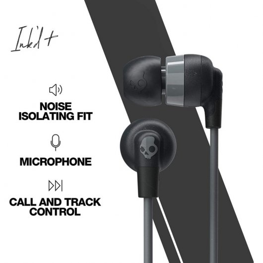 Skullcandy Ink'd+ Auriculares Pretos