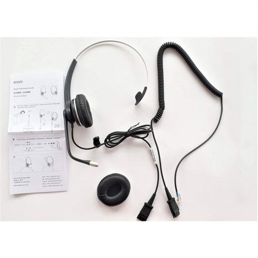 Cuffie Snom A100D con microfono per D3x5/7x0/D7x5