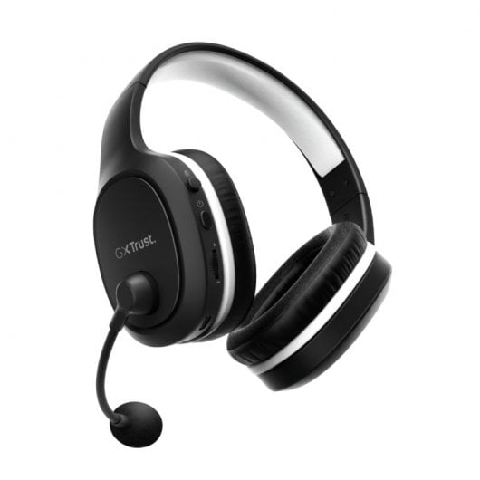 Trust GXT 391 Thian Casque Avec fil &sans fil Arceau Jouer USB Type-C Noir, Blanc