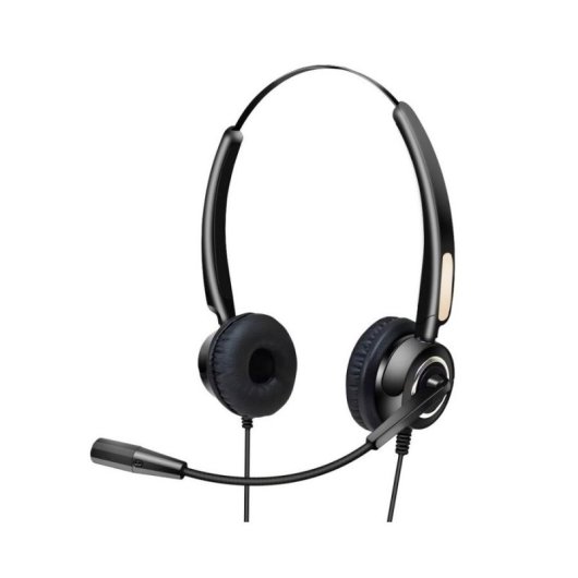 Auriculares Urban Factory Movee USB con cable USB-A, Micrófono Boom, Negro