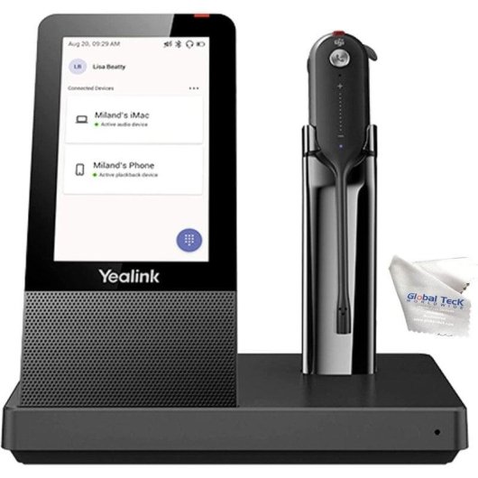 Estação de trabalho de áudio Yealink WH67 Teams Bluetooth