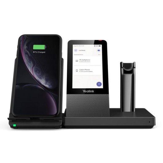 Estação de trabalho de áudio Yealink WH67 Teams Bluetooth