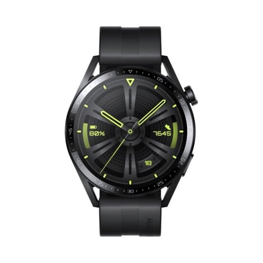Huawei Watch GT 3 Bluetooth GPS 46mm AMOLED Preto Grande Resistente à Água 5ATM SpO2