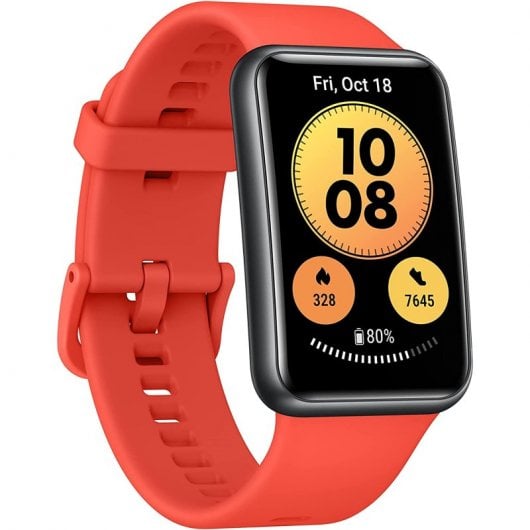 Huawei Watch Fit Smartwatch GPS 30mm Rojo/Grafito