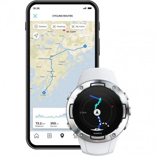 Suunto 5 Smartwatch 46mm Bianco