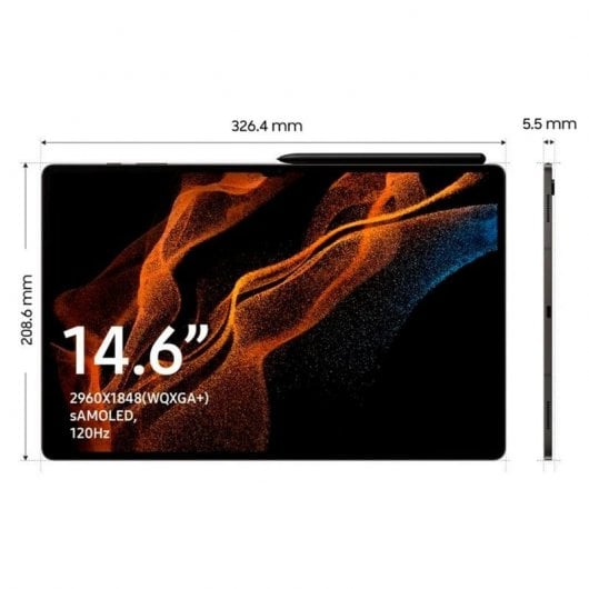 Samsung Galaxy Tab S8 Ultra 16/512GB WiFi Gris