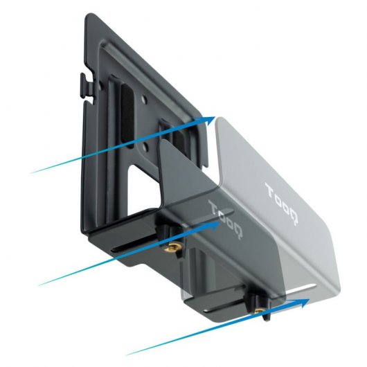 TooQ TQMPM4776 Universelle Wandhalterung für Router/Multimediaplayer/Konsolen