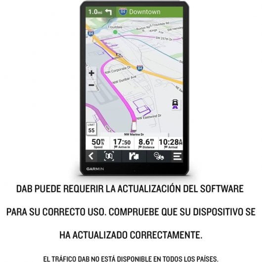 Navigatore GPS per camion Garmin Dezl LGV1010 10.1" Mappe Europa