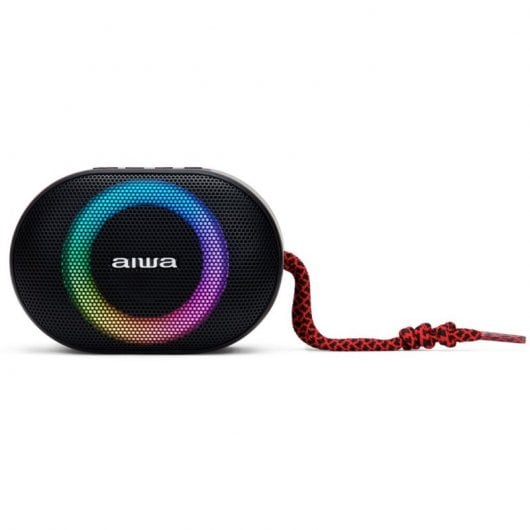 Aiwa BST-330RD Altavoz Portátil Bluetooth 10W Negro/Rojo