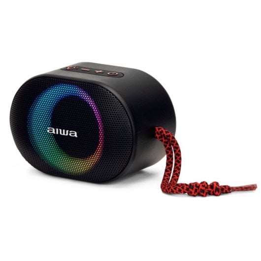 Aiwa BST-330RD Altavoz Portátil Bluetooth 10W Negro/Rojo