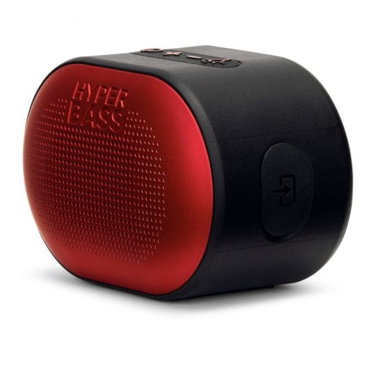 Aiwa BST-330RD Altavoz Portátil Bluetooth 10W Negro/Rojo