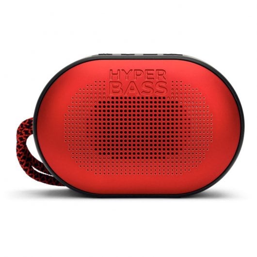 Aiwa BST-330RD Altavoz Portátil Bluetooth 10W Negro/Rojo