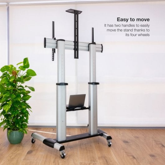 TooQ Partenón FS20300M-B Soporte de Suelo para TV 60"-100" VESA 1000x600 Máx 100Kg