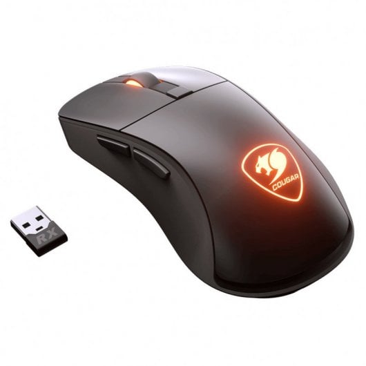 Cougar Surpassion RX Rato Ótico Gaming Sem Fios 7200DPI Preto