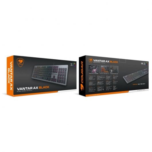 Cougar Vantar AX Black Teclado Gaming Preto