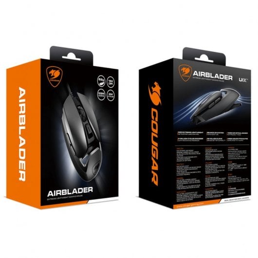 Mouse da gioco Cougar AirBlader 16000 DPI Nero