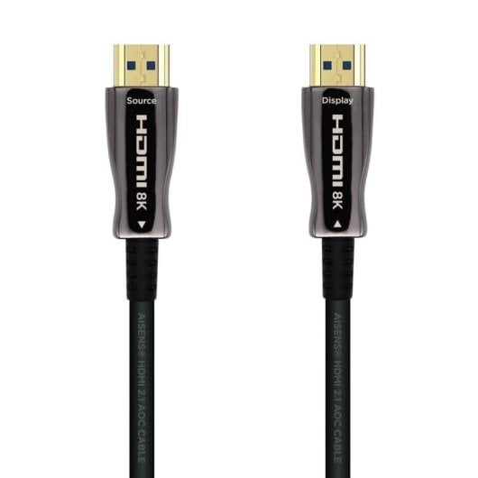 HDMI-Kabel Aisens A153-0520 2.1 AOC 40m 8K 120Hz Schwarz