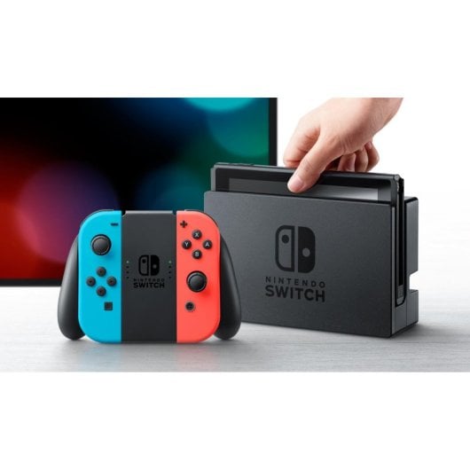 Nintendo Switch V3 Portatil Nvidia Tegra 32GB LCD Azul Vermelho Cinzento