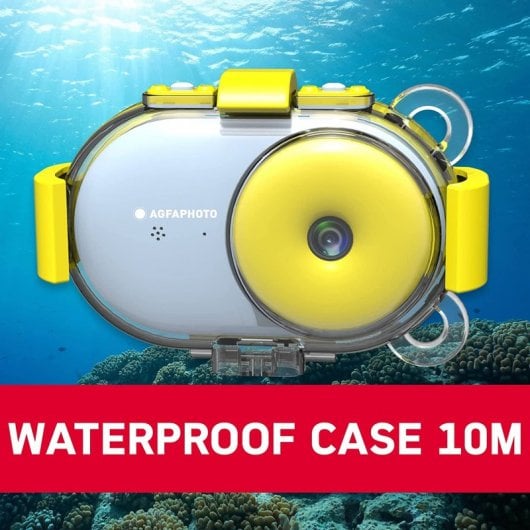 AgfaPhoto Realikids Cam Waterproof Câmara Desportiva Infantil 16MP Azul