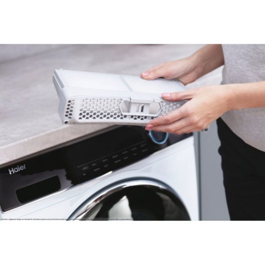 Haier HD90-A3959 Secadora Bomba de Calor Carga Frontal 9Kg A+++ Blanca