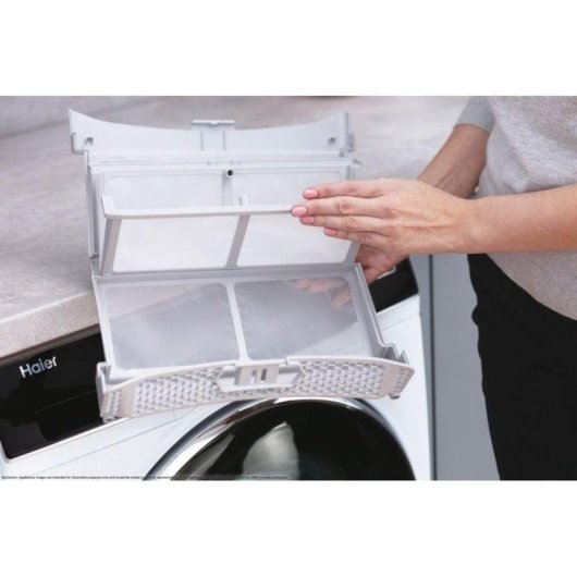 Haier HD90-A3959 Secadora Bomba de Calor Carga Frontal 9Kg C Blanca