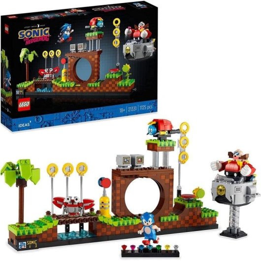 LEGO Ideas Sonic the Hedgehog Green Hill Zone 21331 1125 pezzi