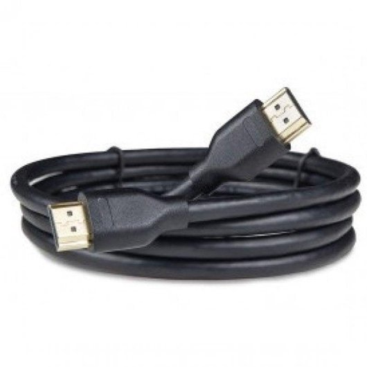 HDMI 2.1 Kabel DCU Tecnologic 2m Schwarz 48Gbps 8K Vergoldet