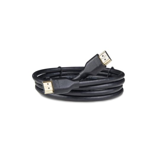 HDMI 2.1 Kabel DCU Tecnologic 2m Schwarz 48Gbps 8K Vergoldet