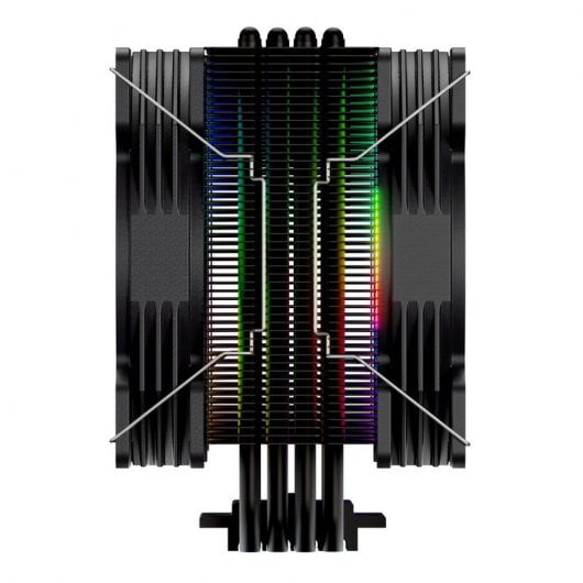 Ventola CPU Tempest Cooler 4Pipes 2x120mm RGB Nera