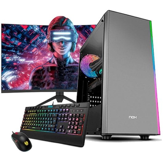 NeoPC Everest AMD Ryzen 7 5700G/16GB/480GB SSD + Monitor 27' FullHD + Teclado + Ratón
