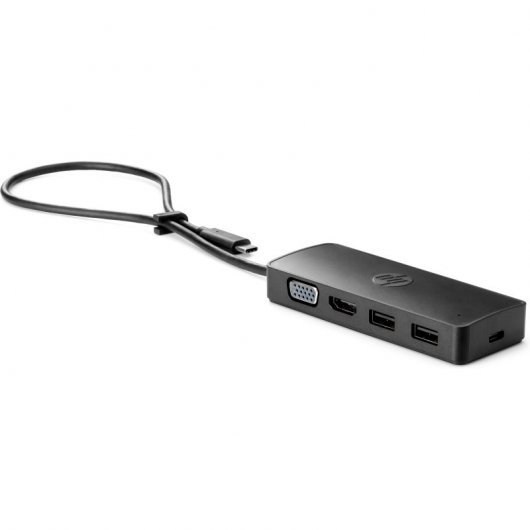 HP Hub de Viaje G2 USB-C a USB 3.0/USB-C/HDMI/VGA