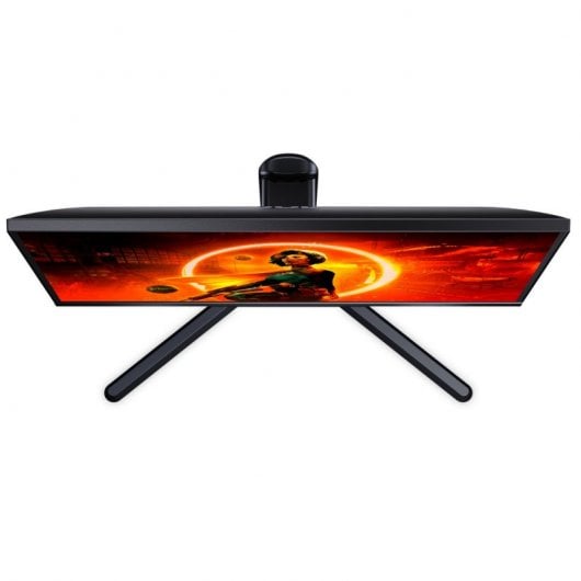 AOC G3 25G3ZM/BK Monitor PC 62,2 cm (24.5") 1920 x 1080 Pixel Full HD Nero, Rosso