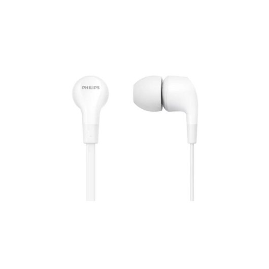 Auriculares Philips TAE1105WT filaires intra-auriculaires blancs avec télécommande
