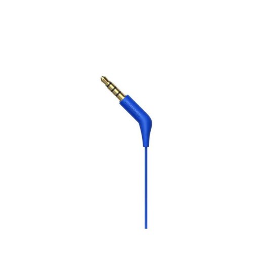 Auriculares Philips TAE1105BL con cable, conexión 3,5 mm, micrófono y control remoto, azul