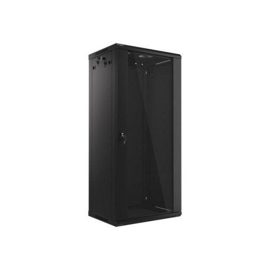 Armoire Rack Lanberg WF01-6427-10B 27U 19" Acier Noir Verre Trempé IP20