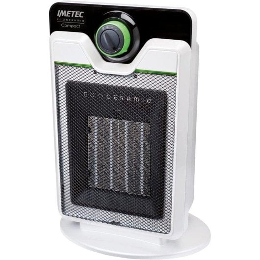 Imetec Eco Ceramic Elektrischer Keramikheizer 2000W Schwarz/Weiss