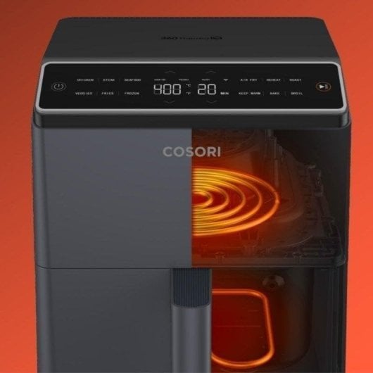 Cosori Dual Blaze Chef Edition Freidora de Aire 6.4L 1700W Negra Reacondicionado