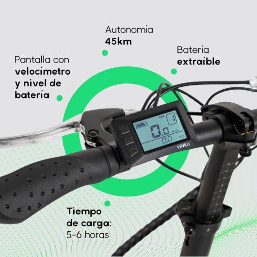 Youin You-Ride Barcelona Bicicleta Eléctrica Plegable 20"
