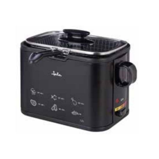 Friteuse Jata FR5600 1,3L 1000W Noir Compacte Antiadhésive