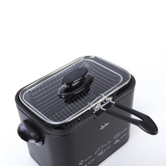 Friteuse Jata FR5600 1,3L 1000W Noir Compacte Antiadhésive