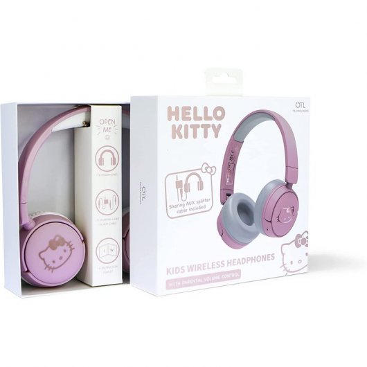 OTL Technologies Hello Kitty Faltbare kabellose Kinderkopfhörer